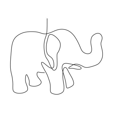 fil bir çizgi minimalizm çizim