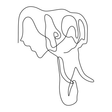 fil bir çizgi minimalizm çizim