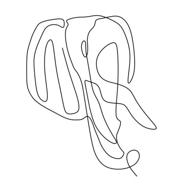 fil bir çizgi minimalizm çizim