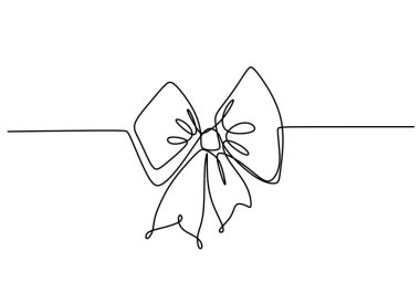 şerit minimalizm çizim vektör illüstrasyon bir satır çizim