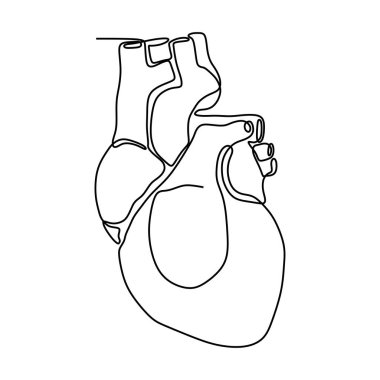 Download One Line Drawing Heart Free Vector Eps Cdr Ai Svg Vector Illustration Graphic Art