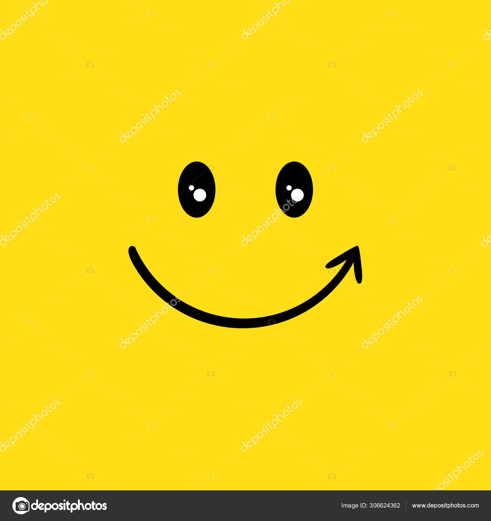 해피 페이스 벡터 일러스트 아이콘 미소 요소 노란색 색상 배경 스톡 벡터 - ©ngupakarti 306624362, image size:1600x1700