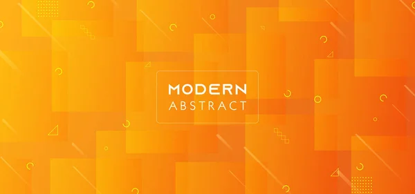 Papel pintado geométrico de moda con colores creativos naranja y amarillo. Colorido degradado moderno diseño minimalista vector eps 10 . — Archivo Imágenes Vectoriales
