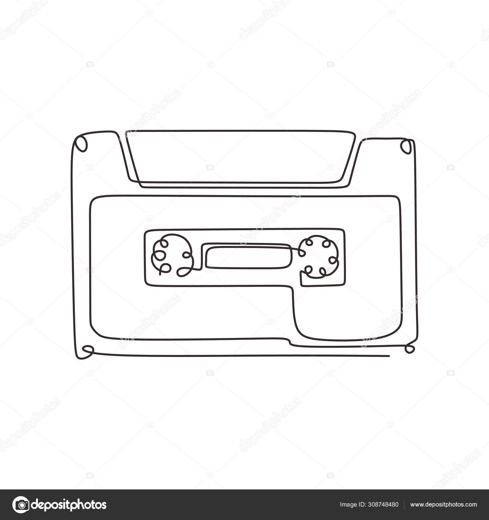 cassette drawing