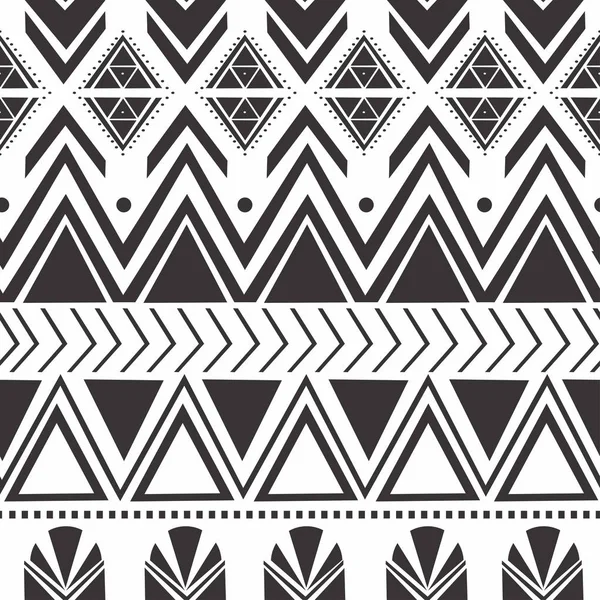 Mão tribal étnica desenhada navajo sem costura motivos padrão colorido vetor de design pronto para impressão têxtil moda . —  Vetores de Stock