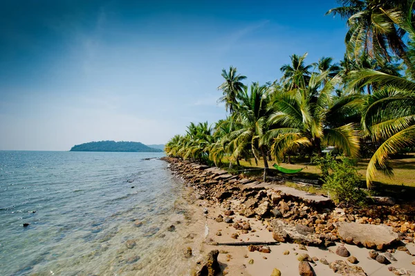 Vista Costa Tailandia Isla Koh Chang — Foto de Stock