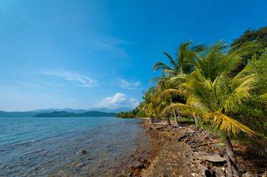 Tayland sahil görünümünü. Koh Chang Adası.