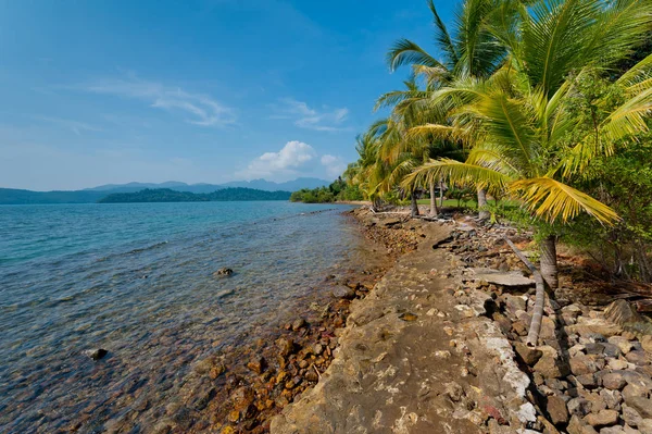 Över Kusten Thailand Koh Chang — Stockfoto