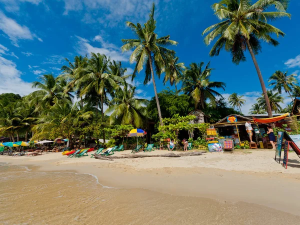 Koh Chang Thailand December 2013 Utsikt Över Typisk Thailändsk Strand — Stockfoto