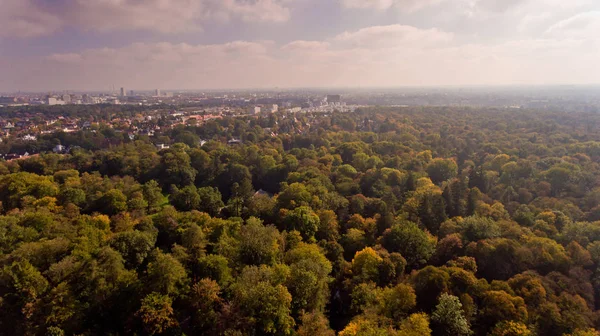 Vista Aérea Ciudad Munich — Foto de Stock