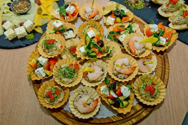 Delicioso Aperitivo Evento — Foto de Stock