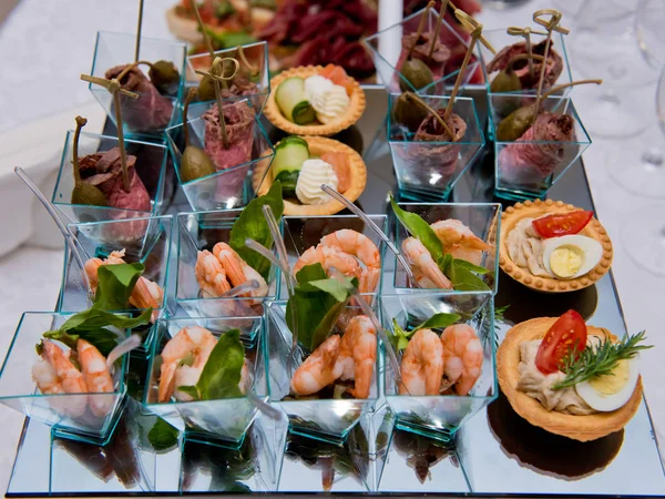 Delicious Appetizer Event — Stock Photo, Image