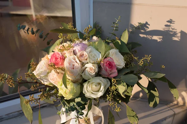 Close Wedding Bouquet — Stock Photo, Image