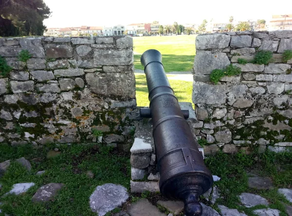 Cannone Nel Parco Militare Grecia 2018 — Foto Stock