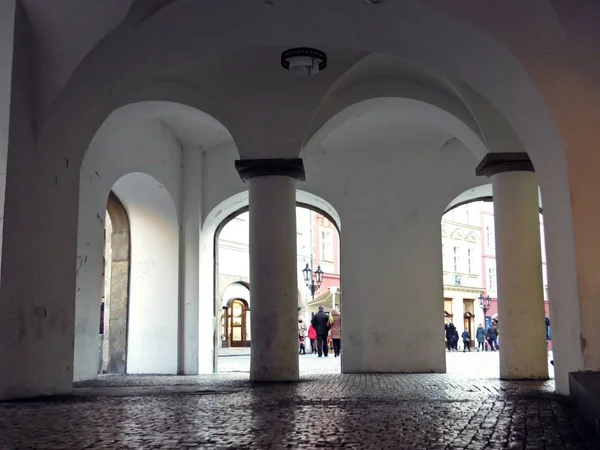 Old Street Passage Mieście Praga Czechy — Zdjęcie stockowe