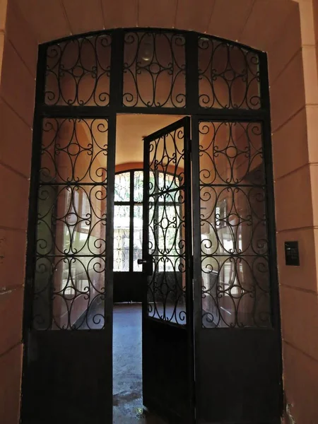 An Entrance to the Historical Building through an Arcade Passage