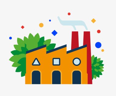 atık arıtma tesisi.