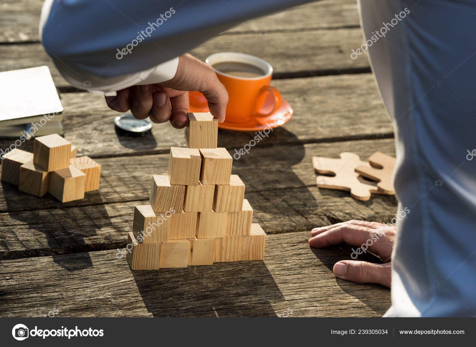 making wooden blocks