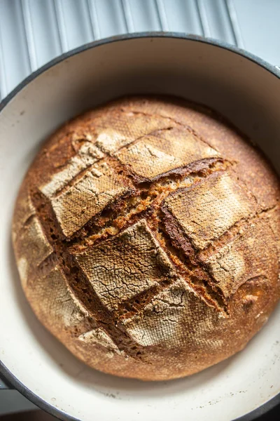 Läckra hembakat bröd — Stockfoto