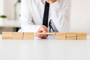 İş birleşmesi ve takım çalışmasının kavramsal görüntüsü