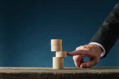 İş istikrarının kavramsal görüntüsü