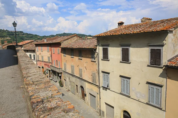 Malerisches Und Farbenfrohes Toskanisches Dorf Monterchi Italien — Stockfoto