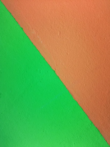 Orange Tutti Frutti Tweed Green Wall Background Texture — Stock Photo, Image