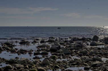 Hayat tarafından sahil Karadeniz Nessebar, Bulgaristan