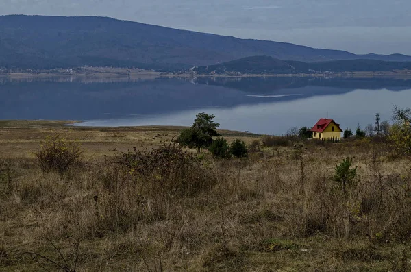 Hráz Batak Odpočinky Pohoří Rodopi Bulharsko — Stock fotografie