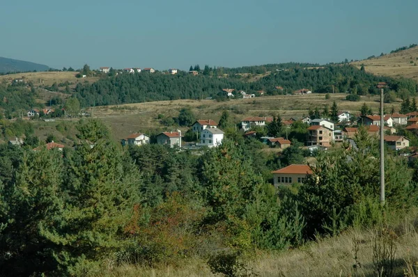 Τοπίο Στην Ορεινή Περιοχή Πλάνα Στη Βουλγαρία — Φωτογραφία Αρχείου