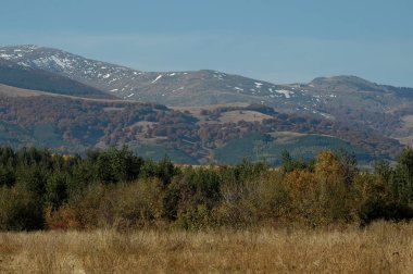 Village of Plana - Plana dağı ve Vitosha mesafede, Bulgaristan
