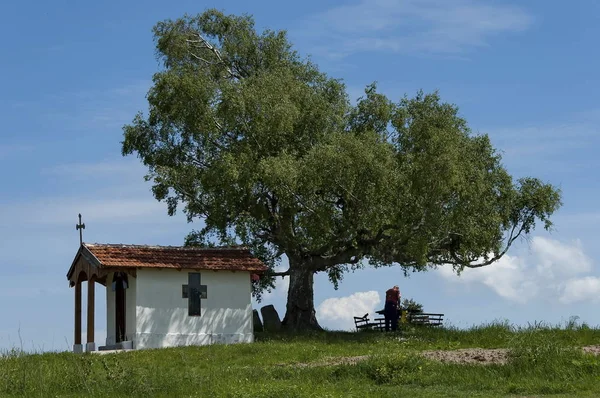 Plana Dağ Bulgaristan Hıristiyanlık Şapel Aziz Kiprian — Stok fotoğraf