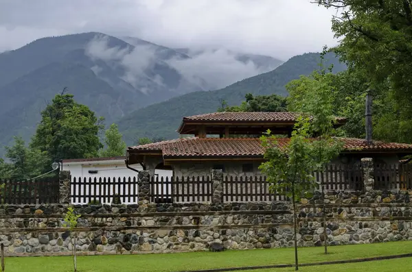 Park Rila Rainy Day Dupnica Bulgaria — Stock Photo, Image