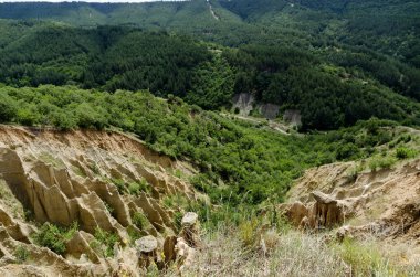 Stob kumtaşı piramitleri, Rila dağ Bulgaristan