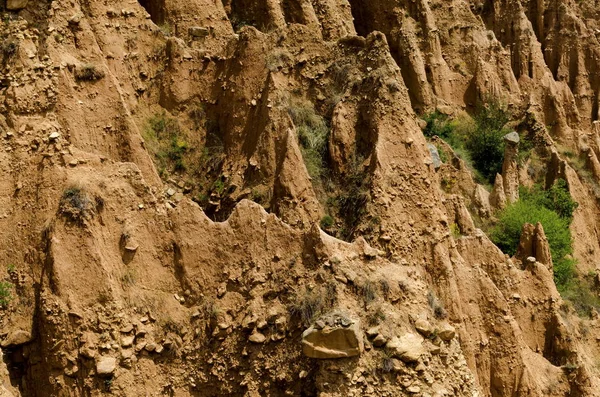 Las Pirámides Piedra Arenisca Stob Rila Montaña Bulgaria — Foto de Stock