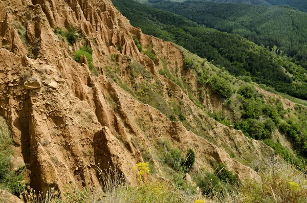 Las Pirámides Piedra Arenisca Stob Rila Montaña Bulgaria — Foto de Stock