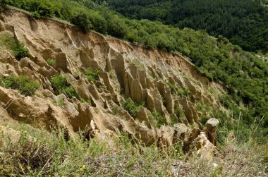 Stob kumtaşı piramitleri, Rila dağ Bulgaristan