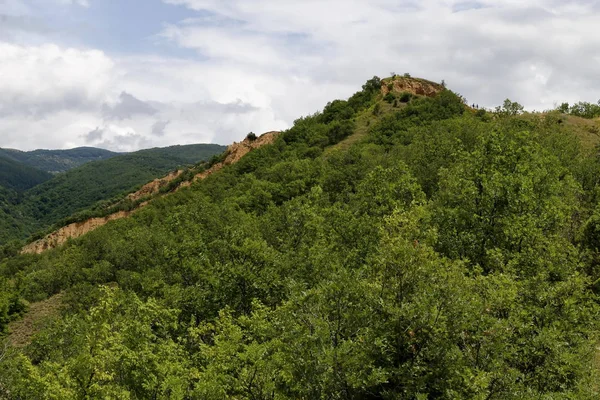 Pískovcové Pyramidy Stob Rilském Pohoří Bulharsko — Stock fotografie