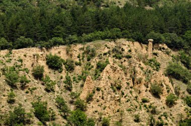 Stob kumtaşı piramitleri, Rila dağ Bulgaristan