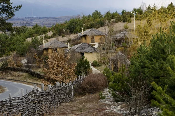 Ancient Neolithic Dwelling Village Chavdar Bulgaria — Stock Photo, Image