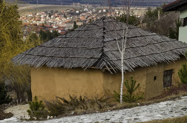 Habitação Neolítica Antiga Perto Aldeia Chavdar Bulgária — Fotografia de Stock