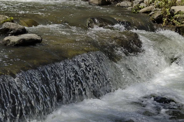 View Waterfall River Bistritsa Village Pancharevo Place Tourism Travel Vitosha — Stock Photo, Image