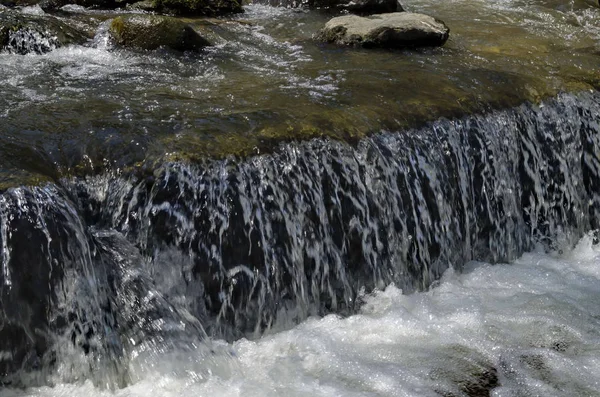 View Waterfall River Bistritsa Village Pancharevo Place Tourism Travel Vitosha — Stock Photo, Image