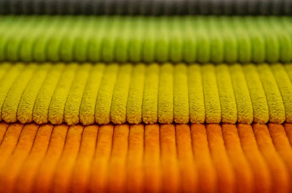 Katalog von bunten Tuch aus mattierendem Gewebe Textur Hintergrund, Seide Gewebe Textur, Textilindustrie Hintergrund — Stockfoto