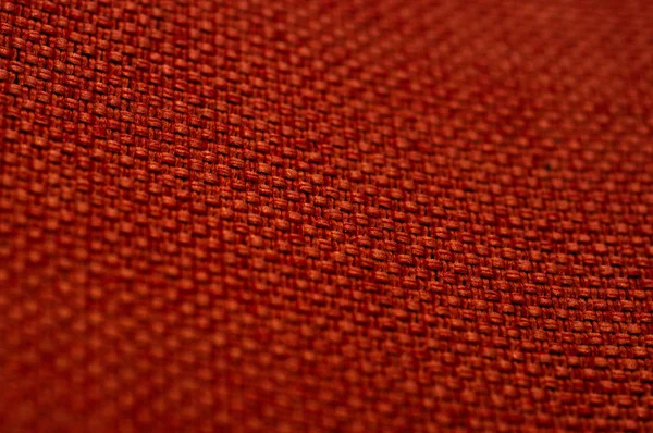 Tessuto bordeaux texture sfondo, trama del tessuto di seta, industria tessile sfondo con offuscata, Tessuto di cotone colorato, Macro — Foto Stock