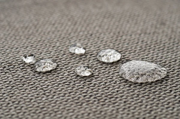 Water repellent and waterproof fabrics. How to waterproof fabric with these simple instructions for Experiment by drop water on it.