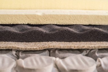 Yatak dolgusu. Hindistan cevizi coir, doğa para lateks lastik, hafıza köpüğü bağımsız bahar