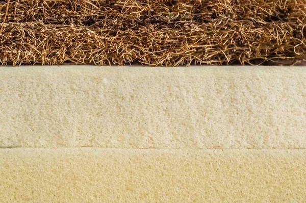 Mattress filler. Coconut coir, Nature para latex rubber, memory foam independent spring