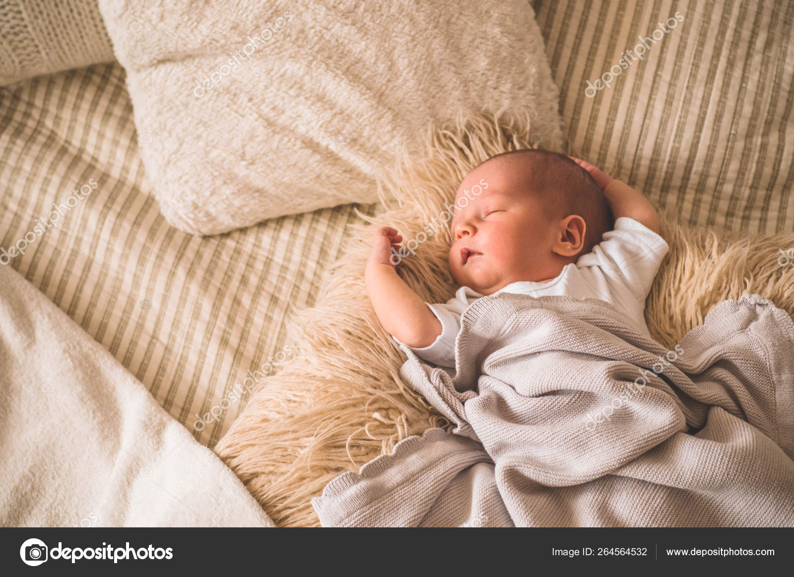 cute newborn baby boy