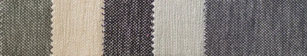 Catalogo di tessuto multicolore da stuoia tessuto texture sfondo, tessitura in tessuto di seta — Foto Stock